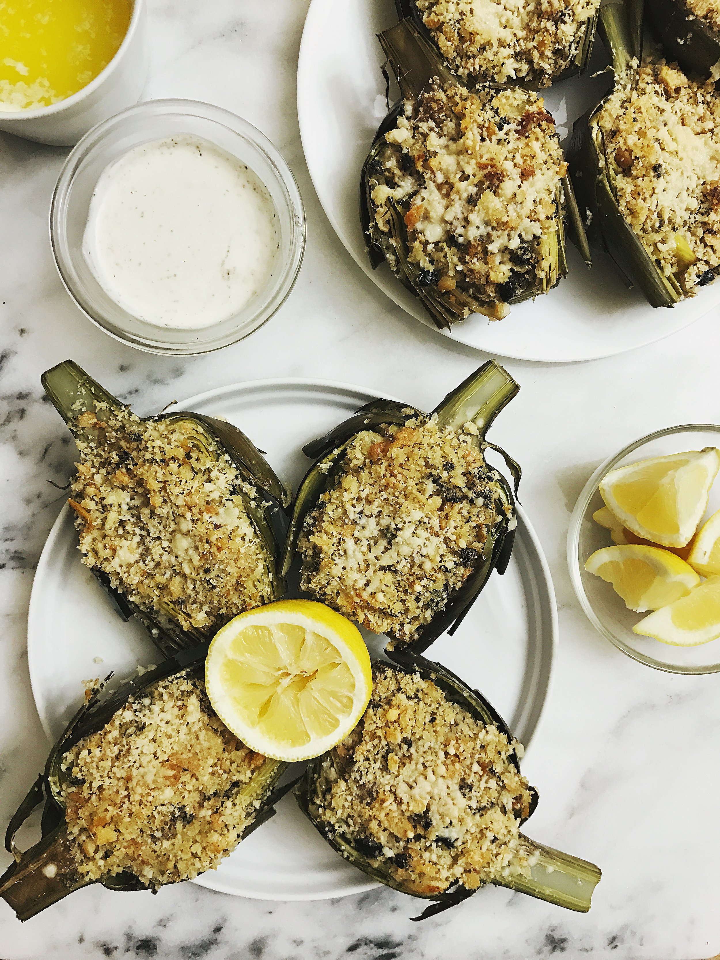 STUFFED ARTICHOKE