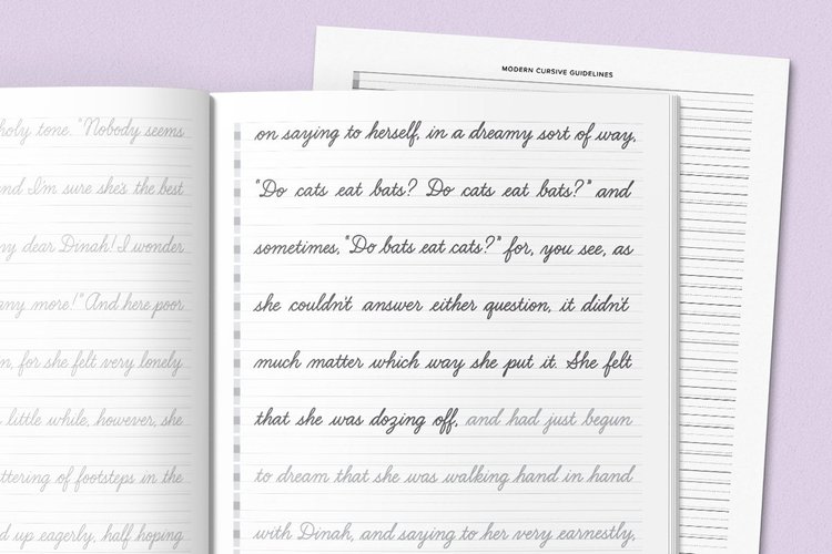 Modern Cursive Handwriting Workbooks | Molly Suber Thorpe