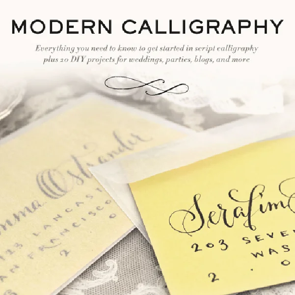 My New Book: Modern Calligraphy