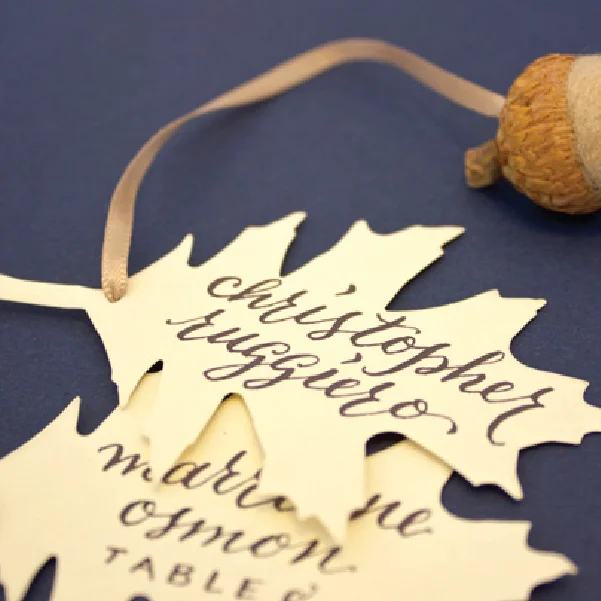 Letters, Leaves & Acorns