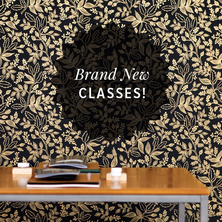 Cocoa & Calligraphy: Winter Workshop Schedule