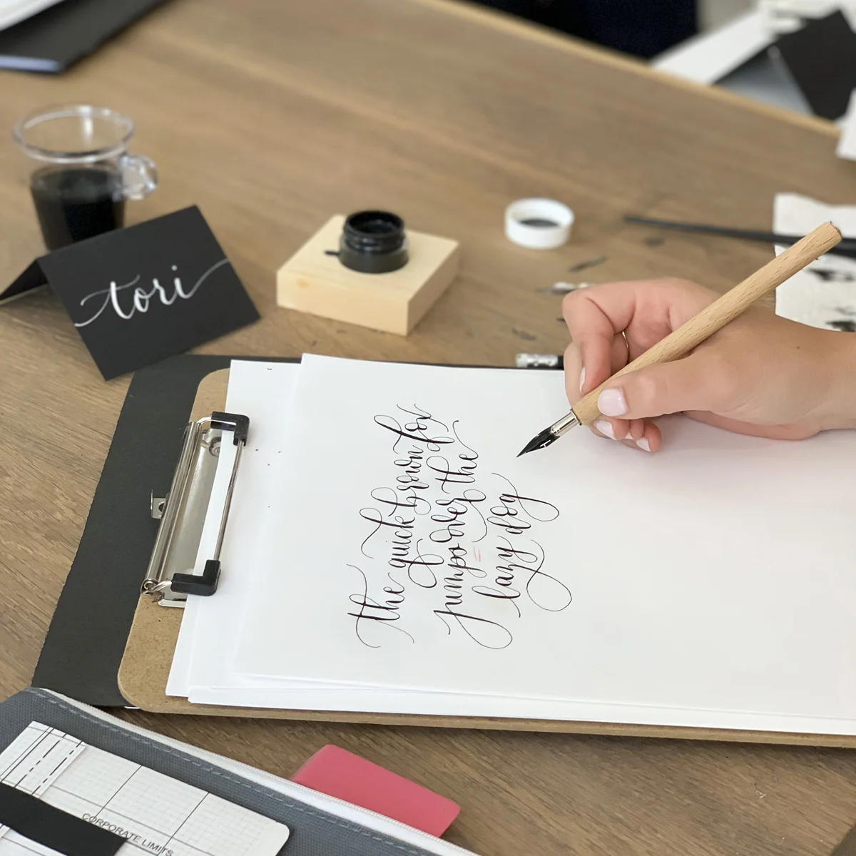 Modern Calligraphy for Beginners [Class in Los Angeles] @ The Makery Craft  Co