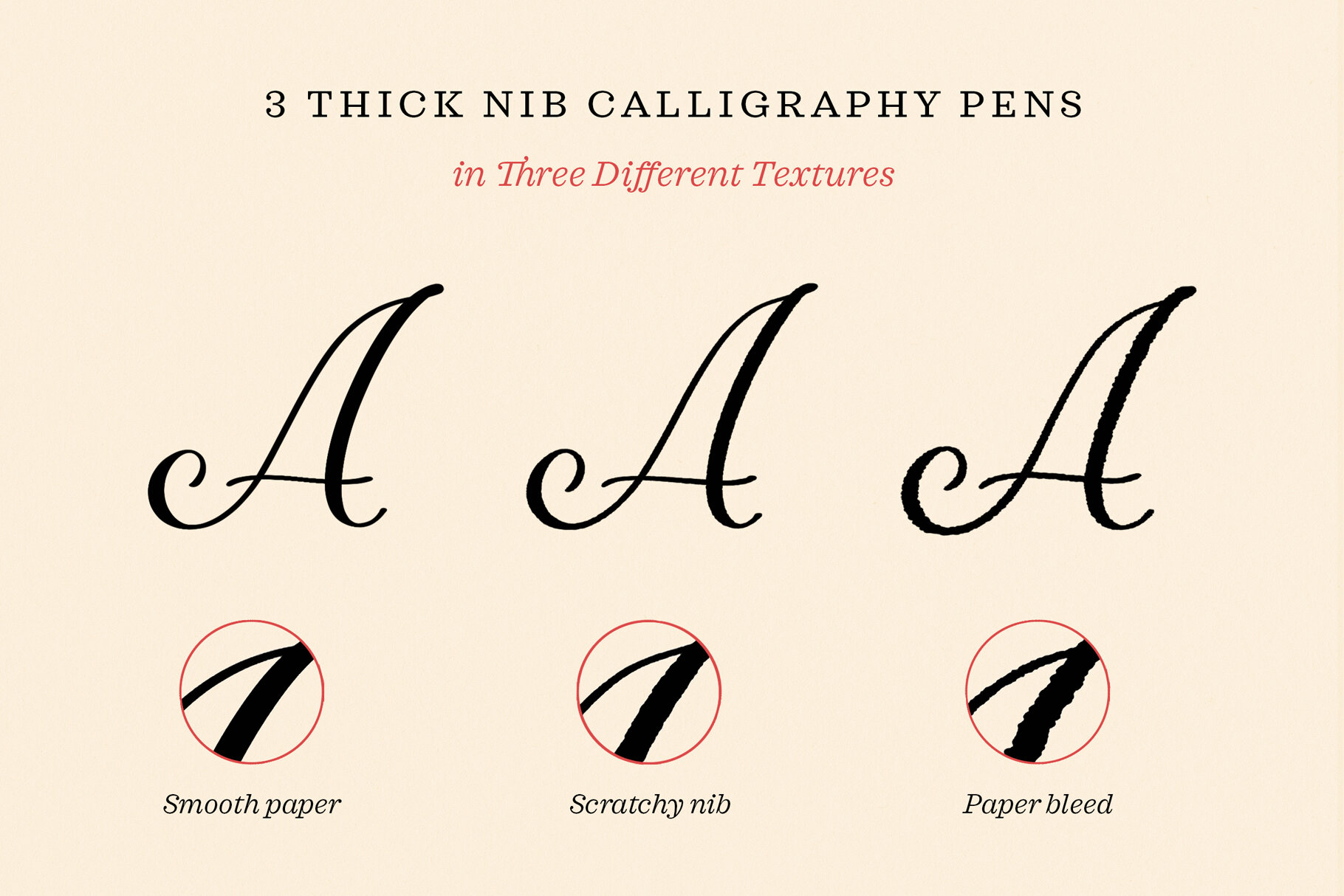 Calligraphy Nib Procreate Brushes | Molly Suber Thorpe