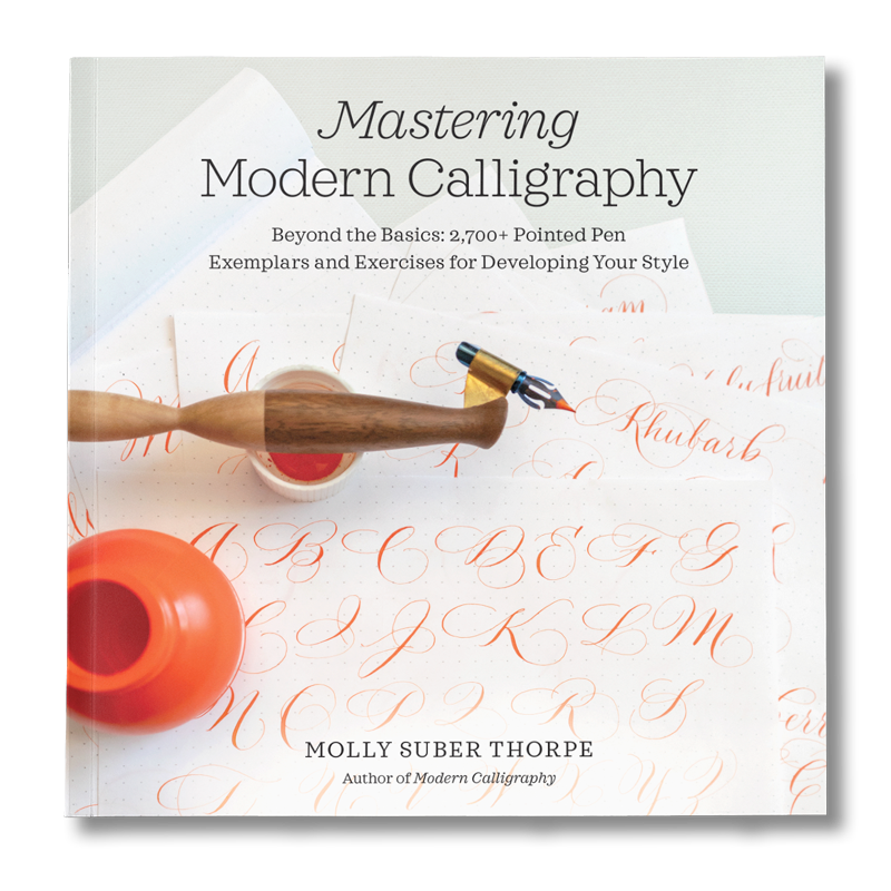 A Book Cover Story The Design Process Of Mastering Modern Calligraphy Molly Suber Thorpe