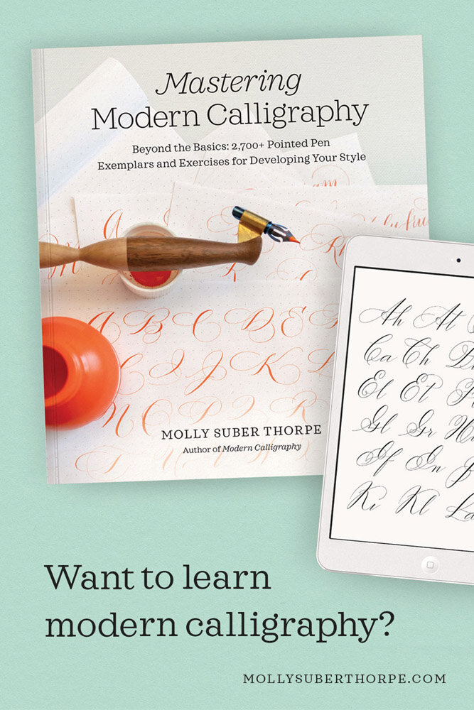 Mastering Modern Calligraphy Book Review - The Postman's Knock