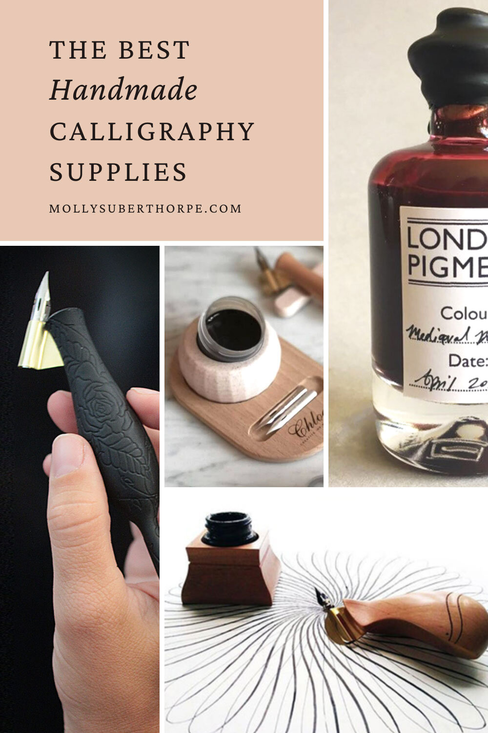 My Favorite Handmade Calligraphy Supplies | Molly Suber Thorpe