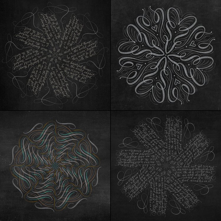 Live Event: Radial Calligraphy Art | Molly Suber Thorpe