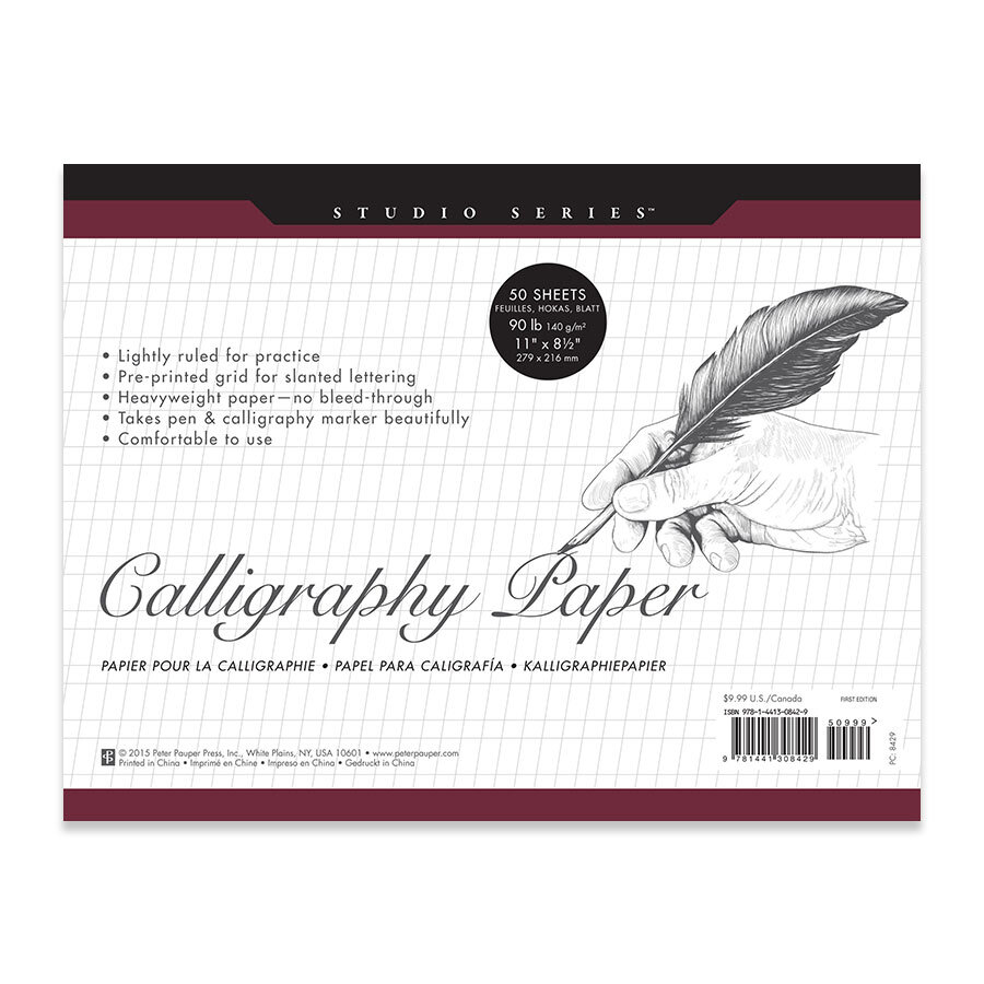 A4 Rhodia Calligraphy Paper Pad, Modern Calligraphy Paper 