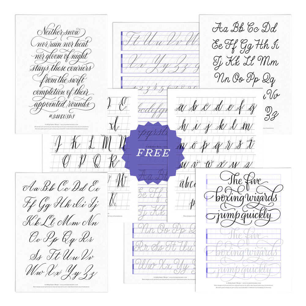 Calligraphy Practice Paper: Calligraphy Grid Paper, Calligraphy Practice  Workbook, Calligraphy Paper Notebook, Hand Lettering Practice Pad, Cute A  (Paperback)