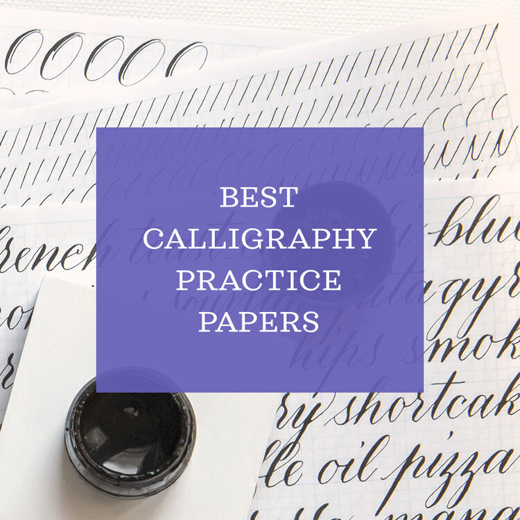 Printable Calligraphy Guide - fine