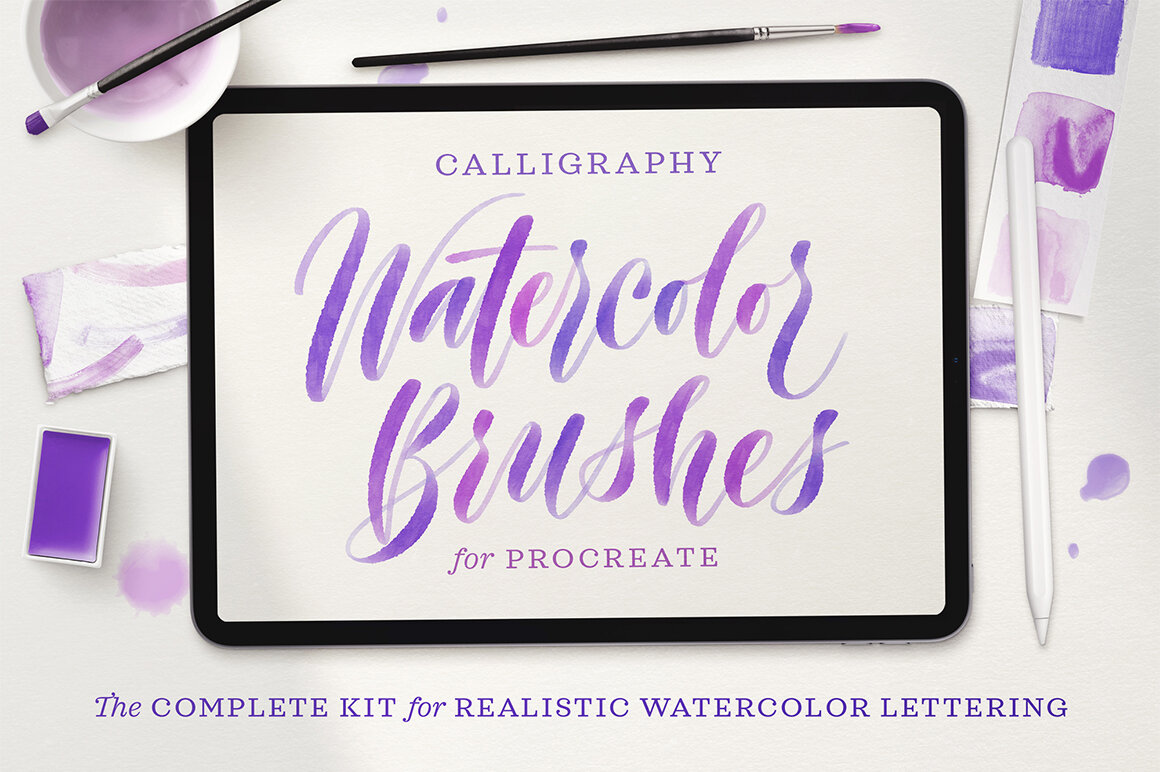 Calligraphy Watercolor Brushes
