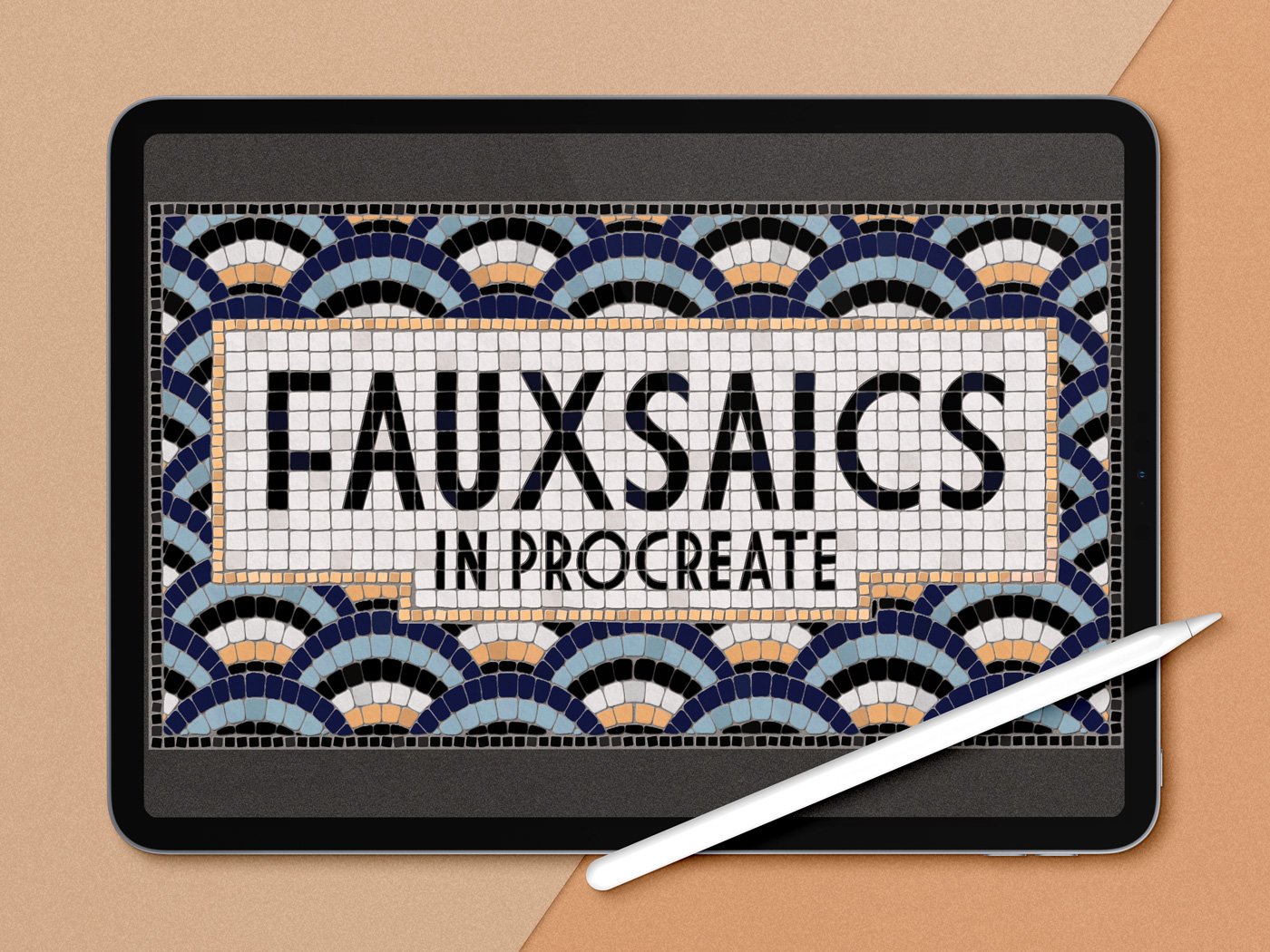 Fauxsaic-Mosaic-Procreate-Pattern-Brushes-Cover-4-3-Ratio.jpg