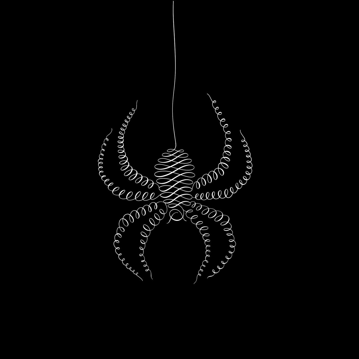 🕷️ Happy Halloween! I hope your day is filled with sweets and pumpkin spice&hellip;but not spiders&hellip;.⁠
⁠
🕸️ Created in @procreate using my own Classic Pointed Pen Brush (from The Ultimate Lettering &amp; Calligraphy Procreate Kit &ndash; link