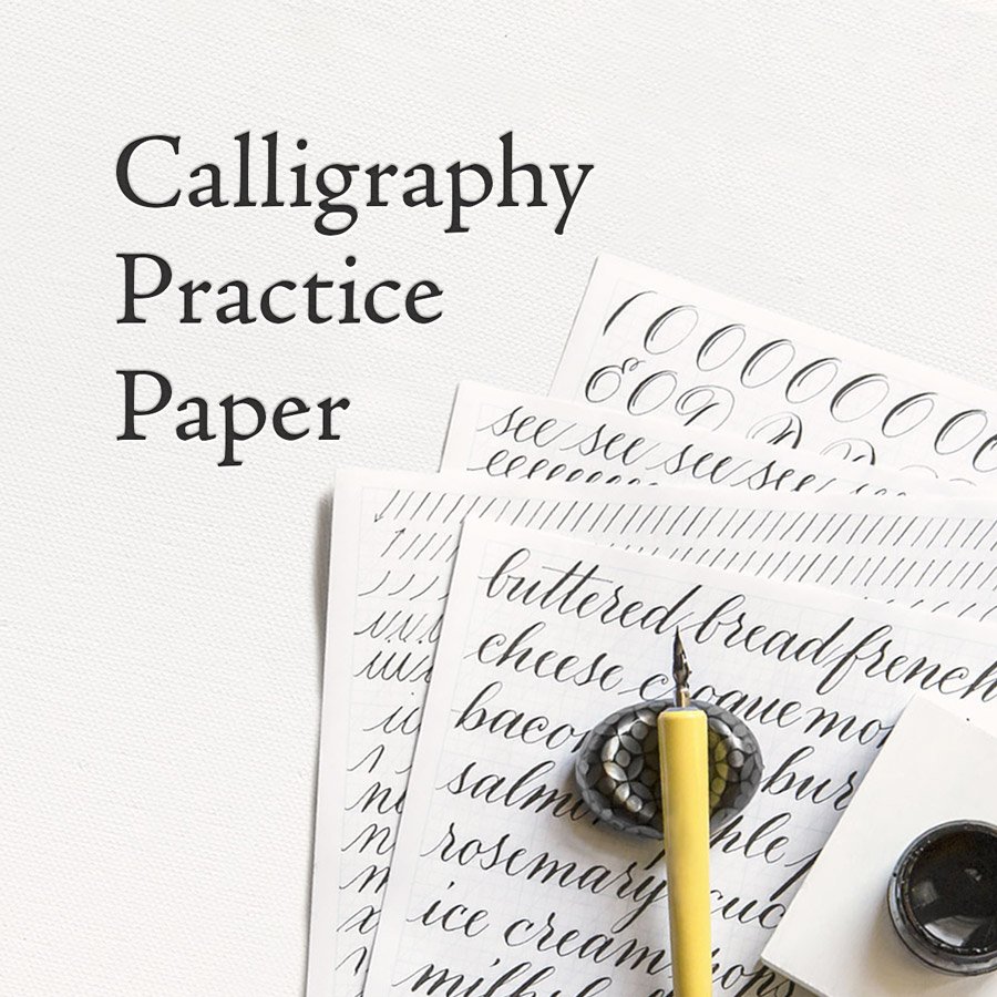 The Best Calligraphy Practice Papers