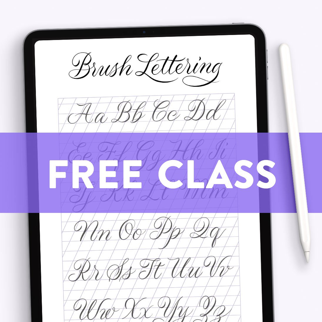 Free Brush Lettering Course for Beginners