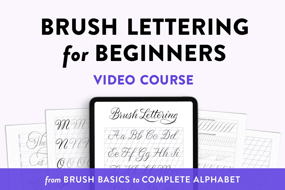 Brush Lettering Class Access