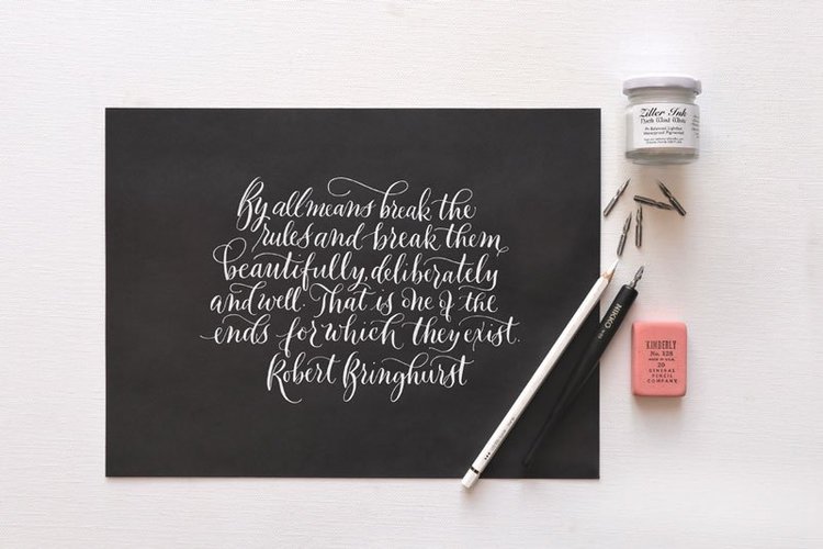 Moderation Calligraphy Mastering Modern Calligraphy Book | Molly Suber Thorpe