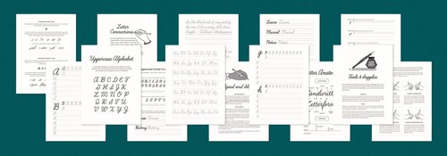 Modern Cursive Handwriting: Step-by-Step Guide and Workbook for Adults ...