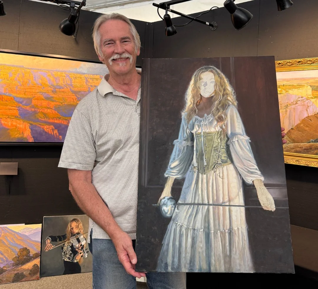 Witness a Portrait Come to Life