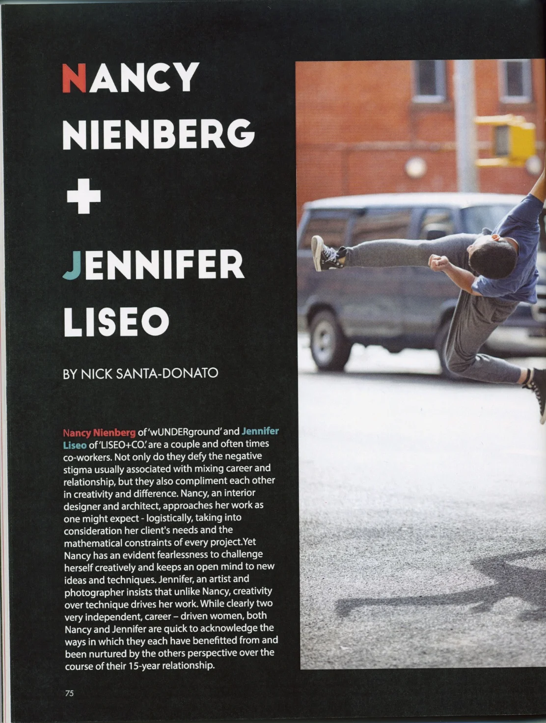 POSTURE MAGAZINE PROFILE