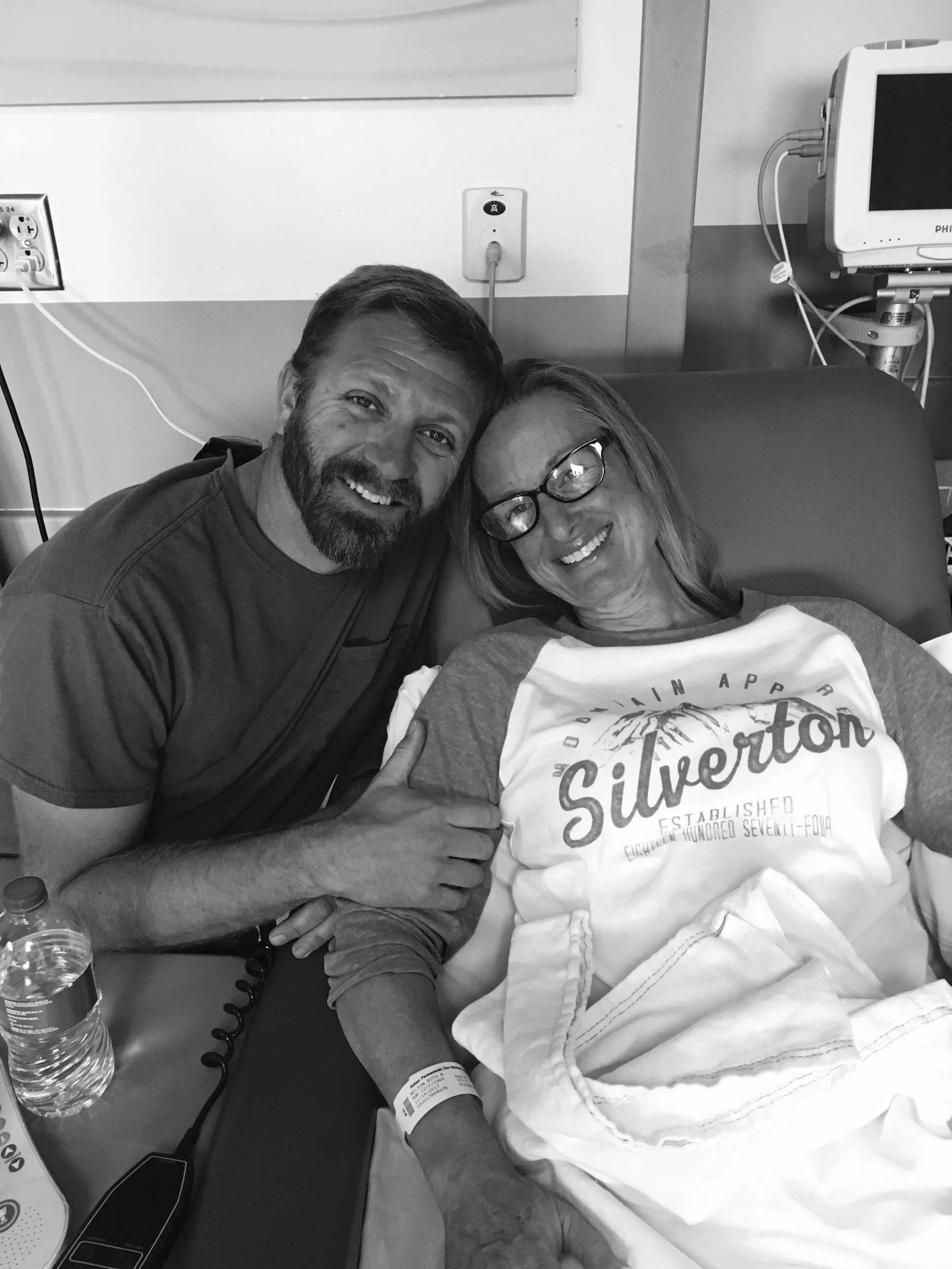 Picture of my friend and her husband from one week ago.