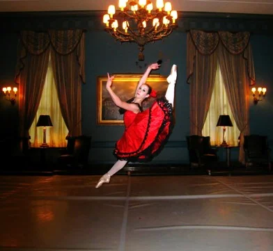 Arianna Lawson ('11) dancing at the Brook in New York City.