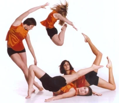 Kathleen Hoffman ('06 and '08) performing with her dance troop in 2010.