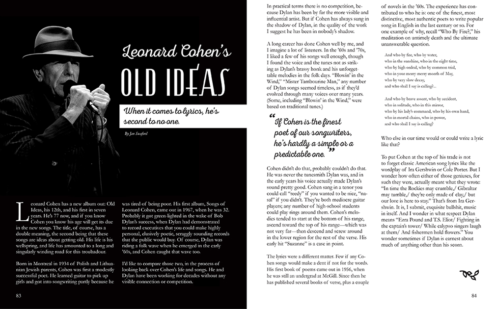 Magazine Spread