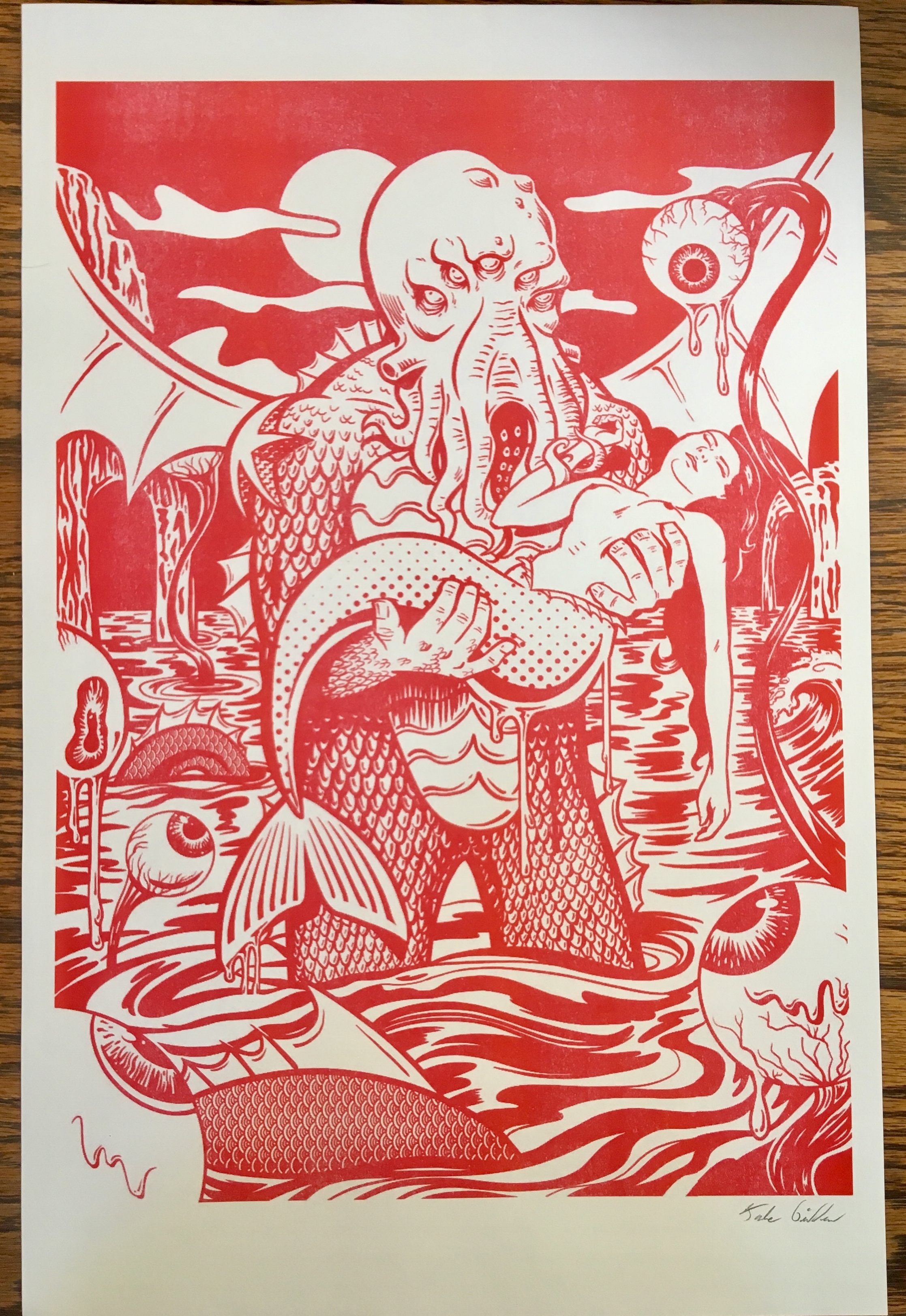 11"x17" Risograph Print