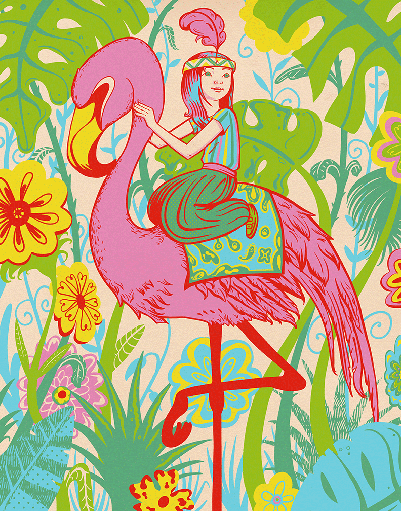 Flamingo Rider, Digital
