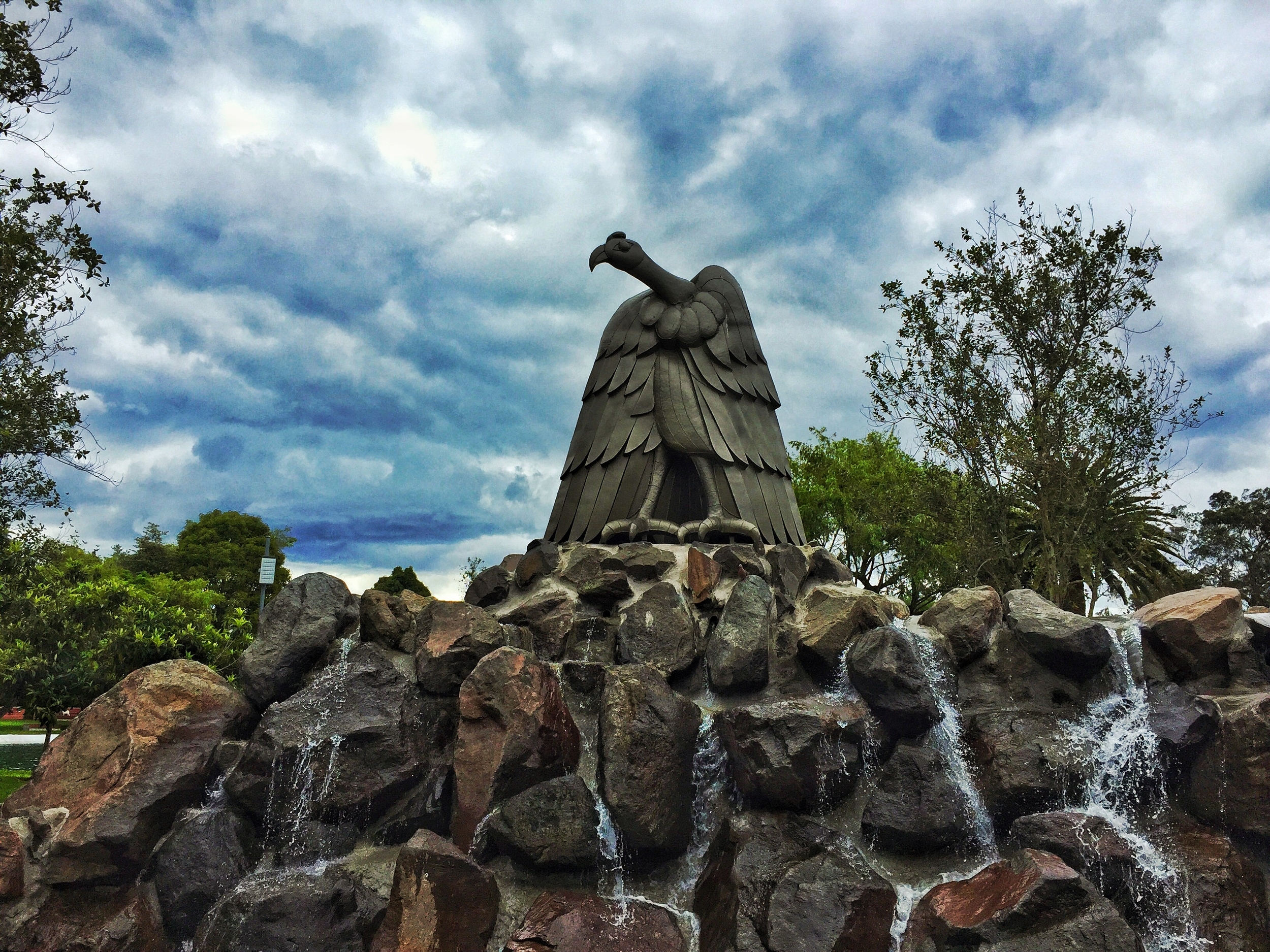 Condor Statue, Parque la Carolina, Quito, Ecuador