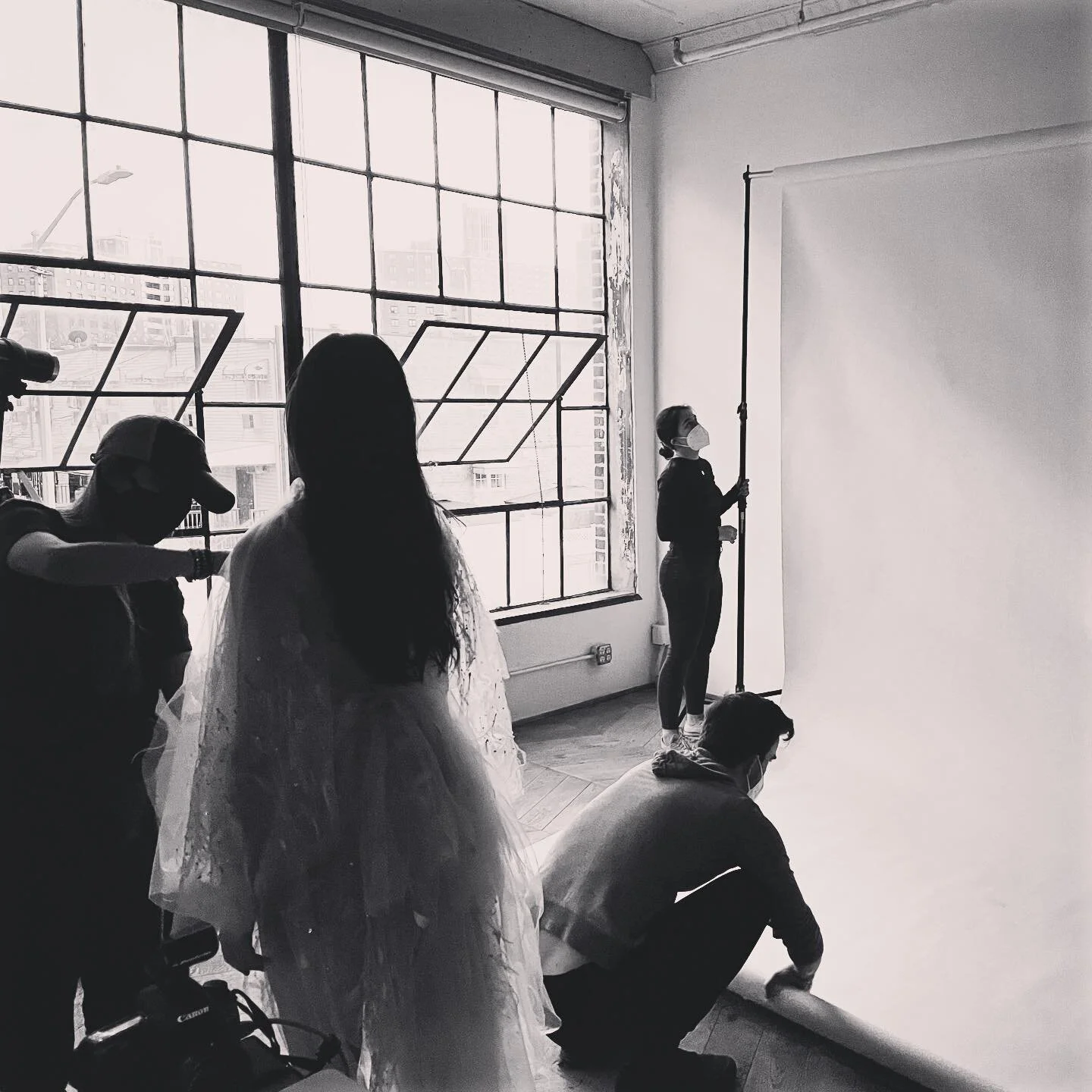Last minute project with a friend. Haven&rsquo;t felt like this in such a long time - Was nice to come back to draping again and creating with people that I&rsquo;m inspired by. It has jumpstarted a tipping point within me. Stay tuned. Can&rsquo;t wa