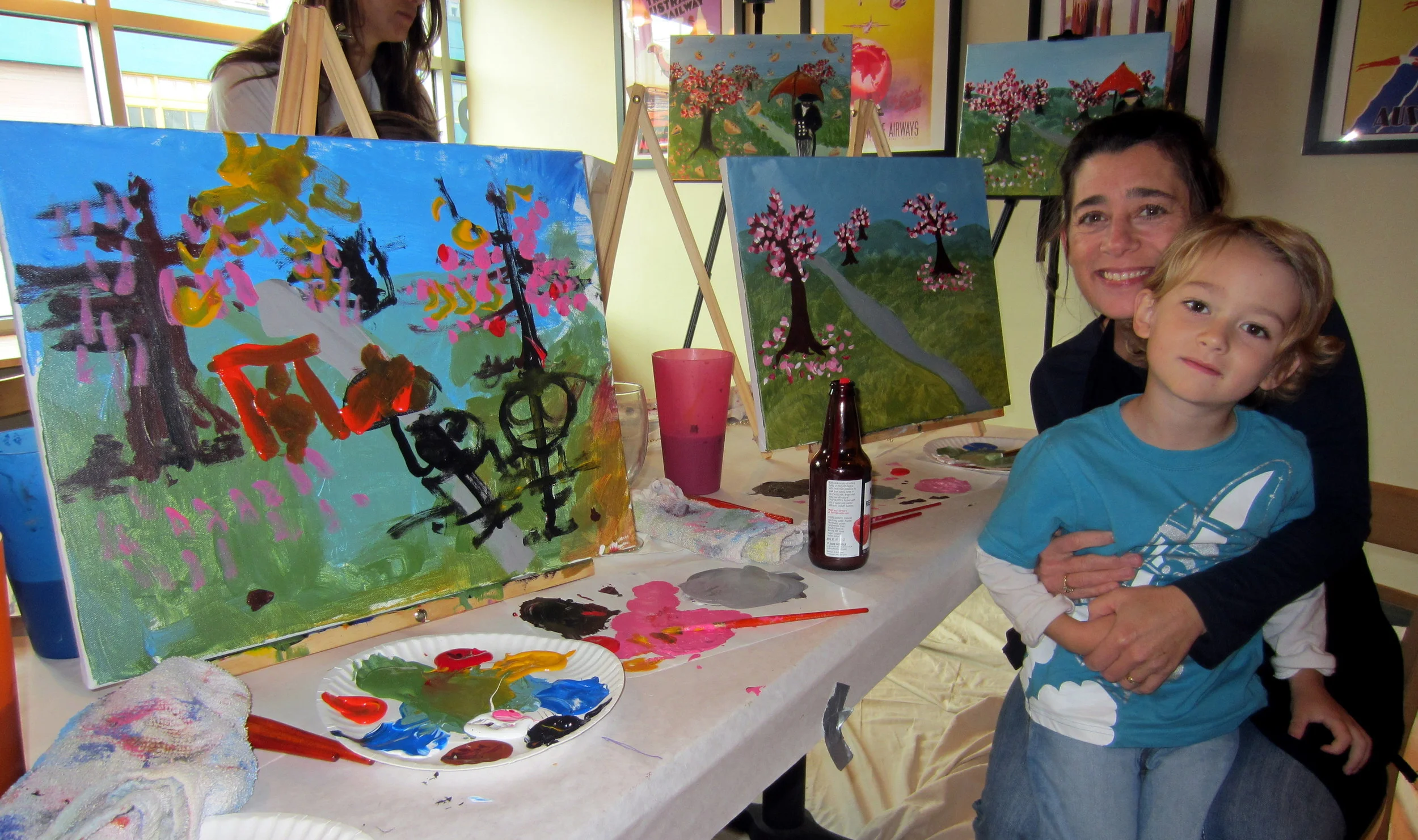  Mom &amp; son's final products! 