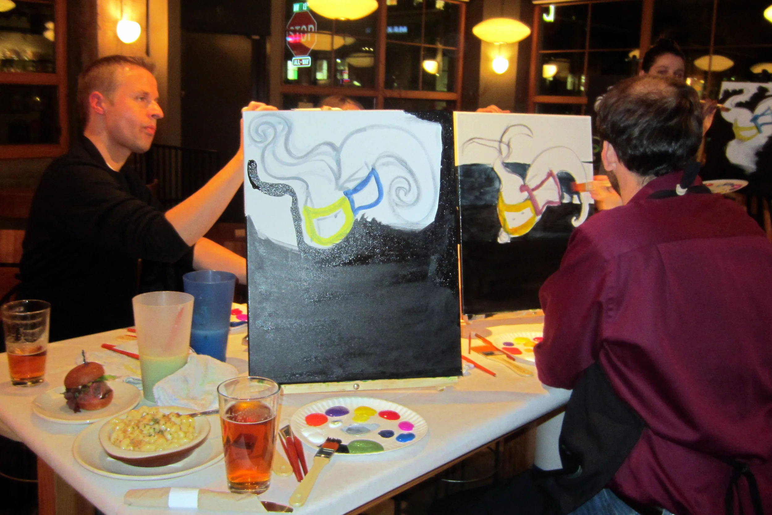  Filling in the background 