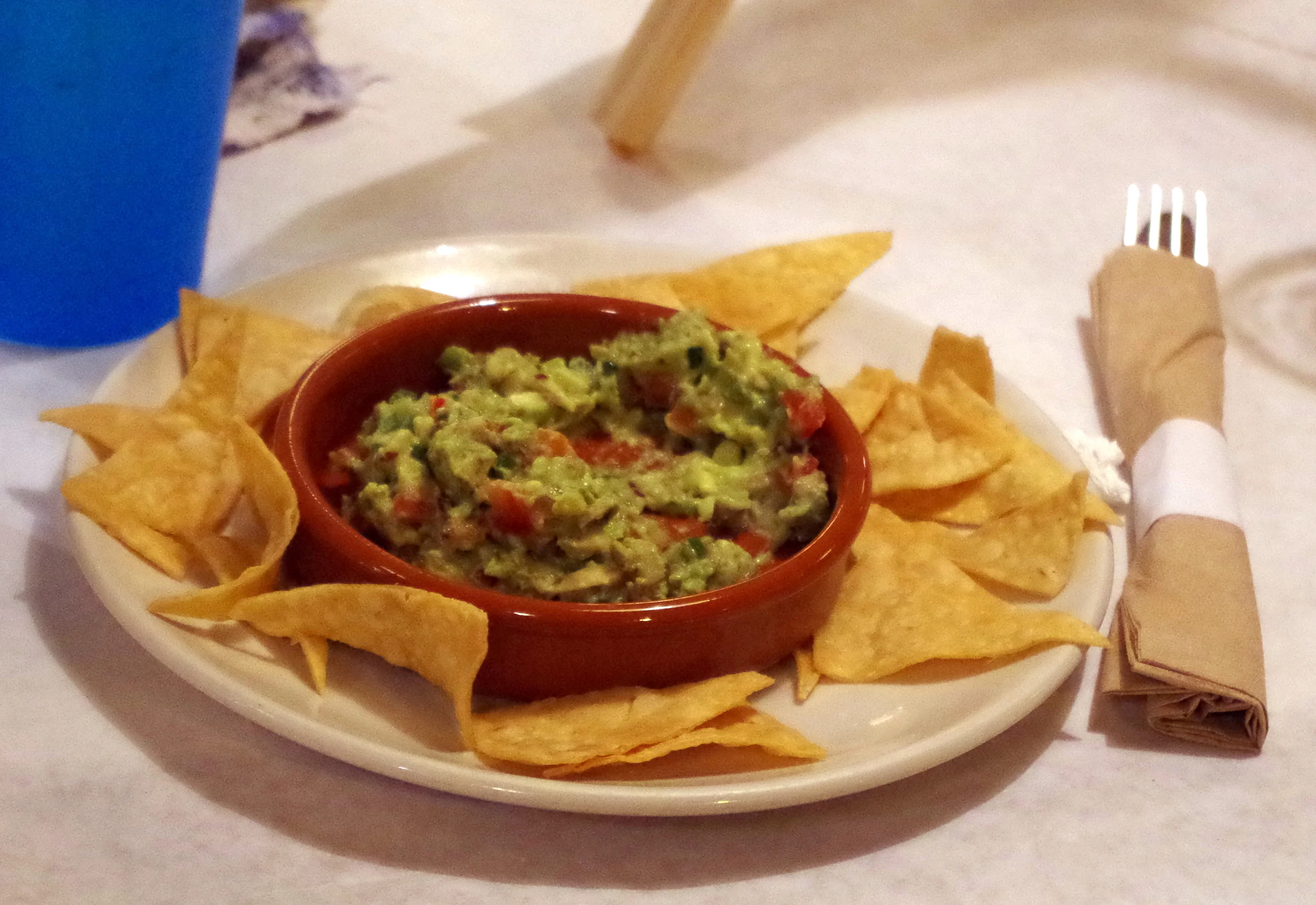 Enjoying a delicious snack!