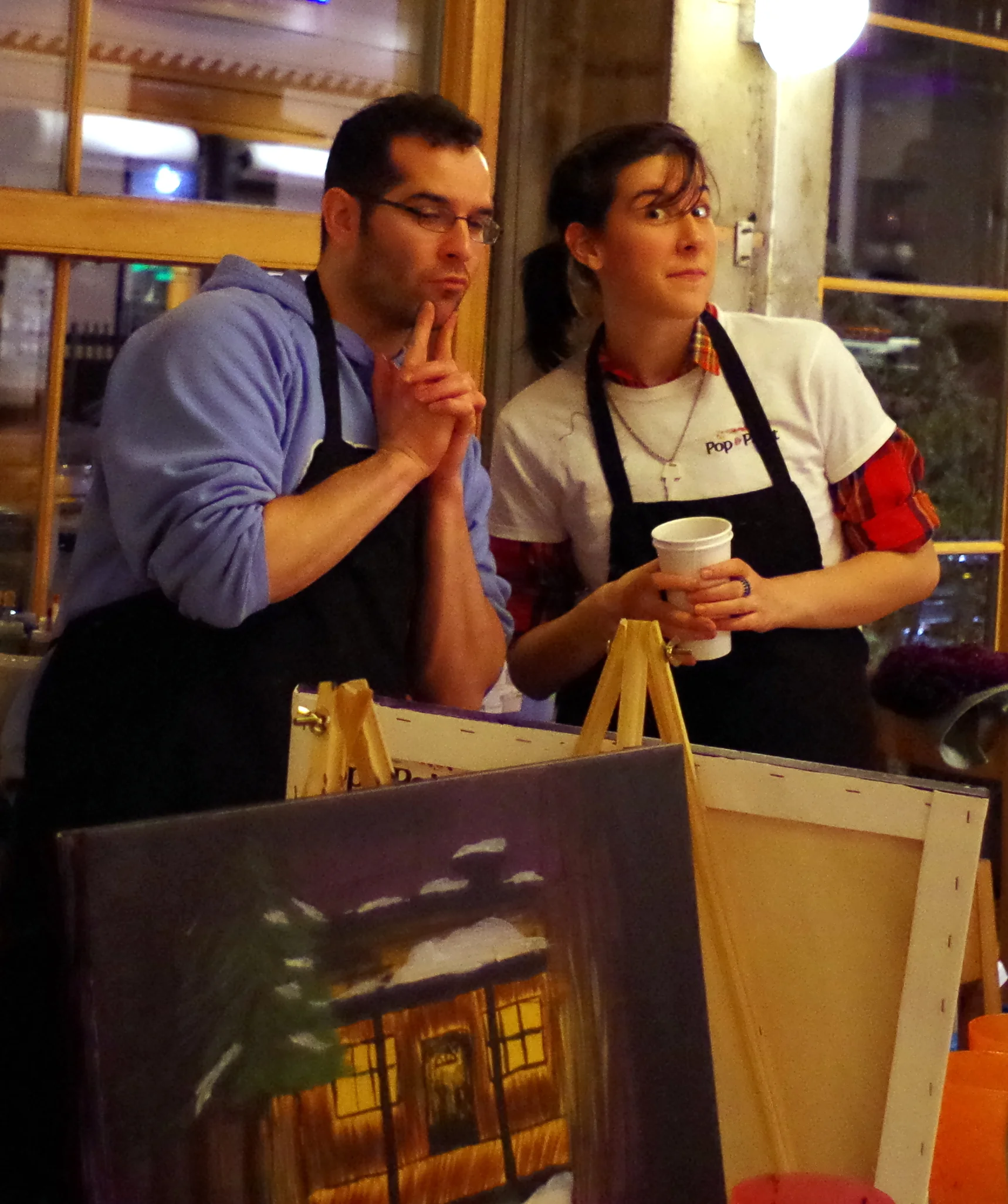 Taking a step back, does the painting need something else?