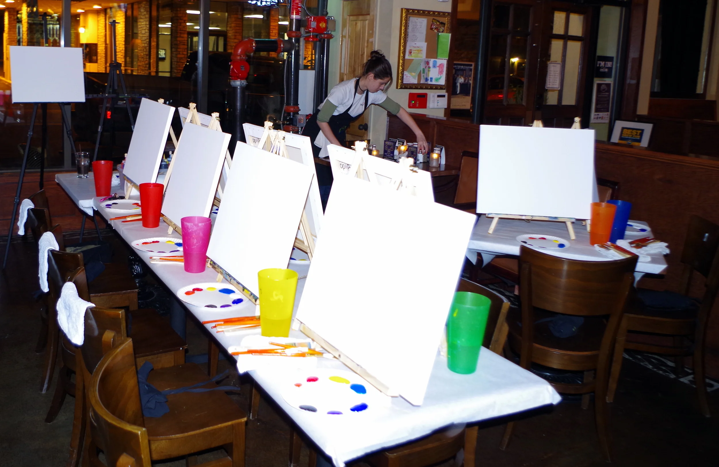 We're prepping for class