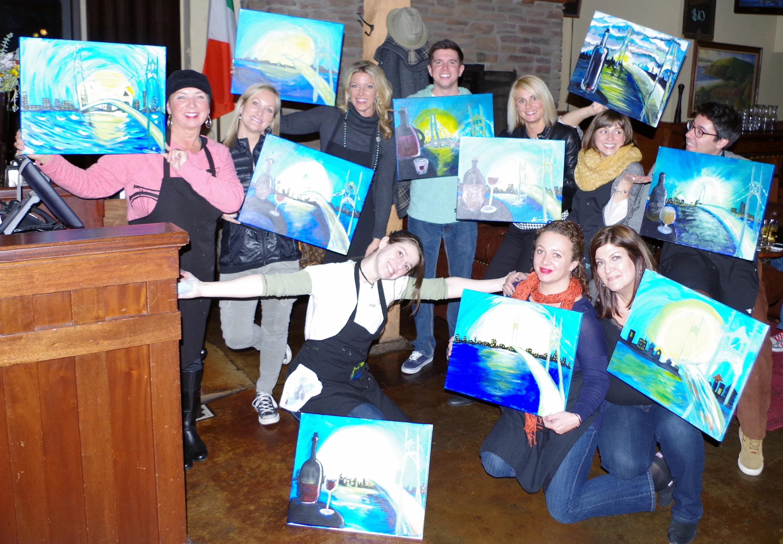 What a fun group!  Great job everyone!