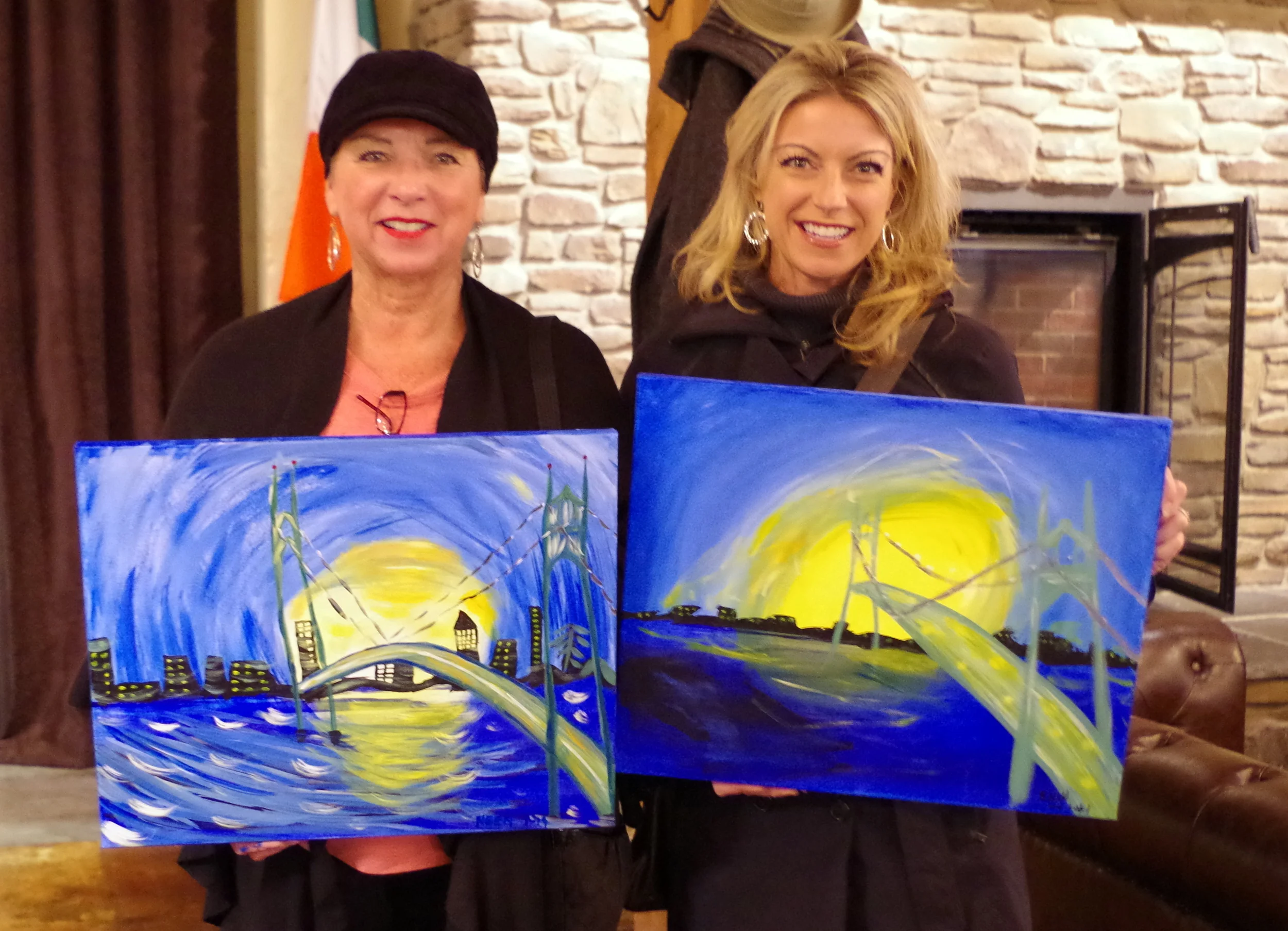 Wonderful job ladies!