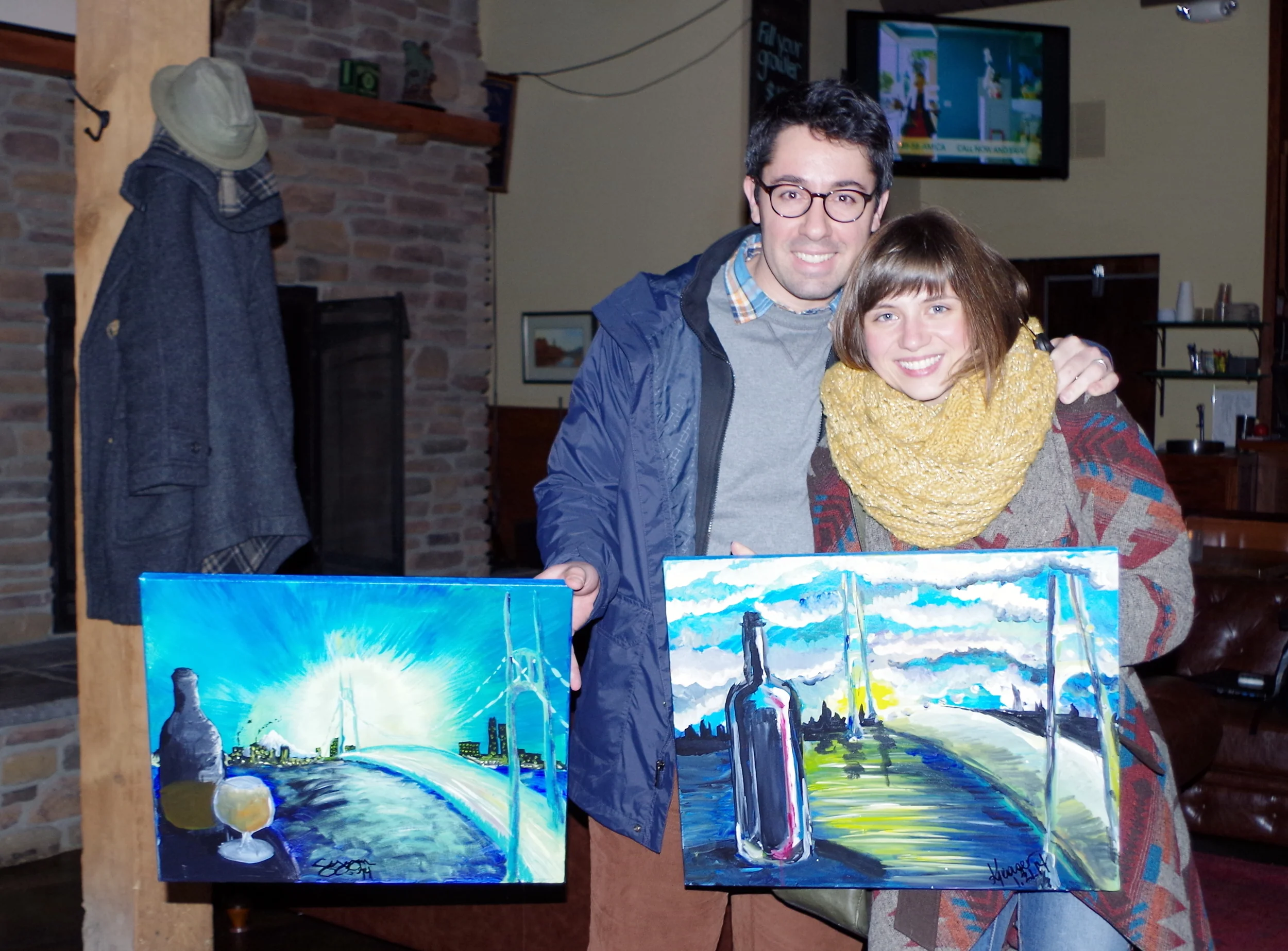 How creative you both were! Great job!