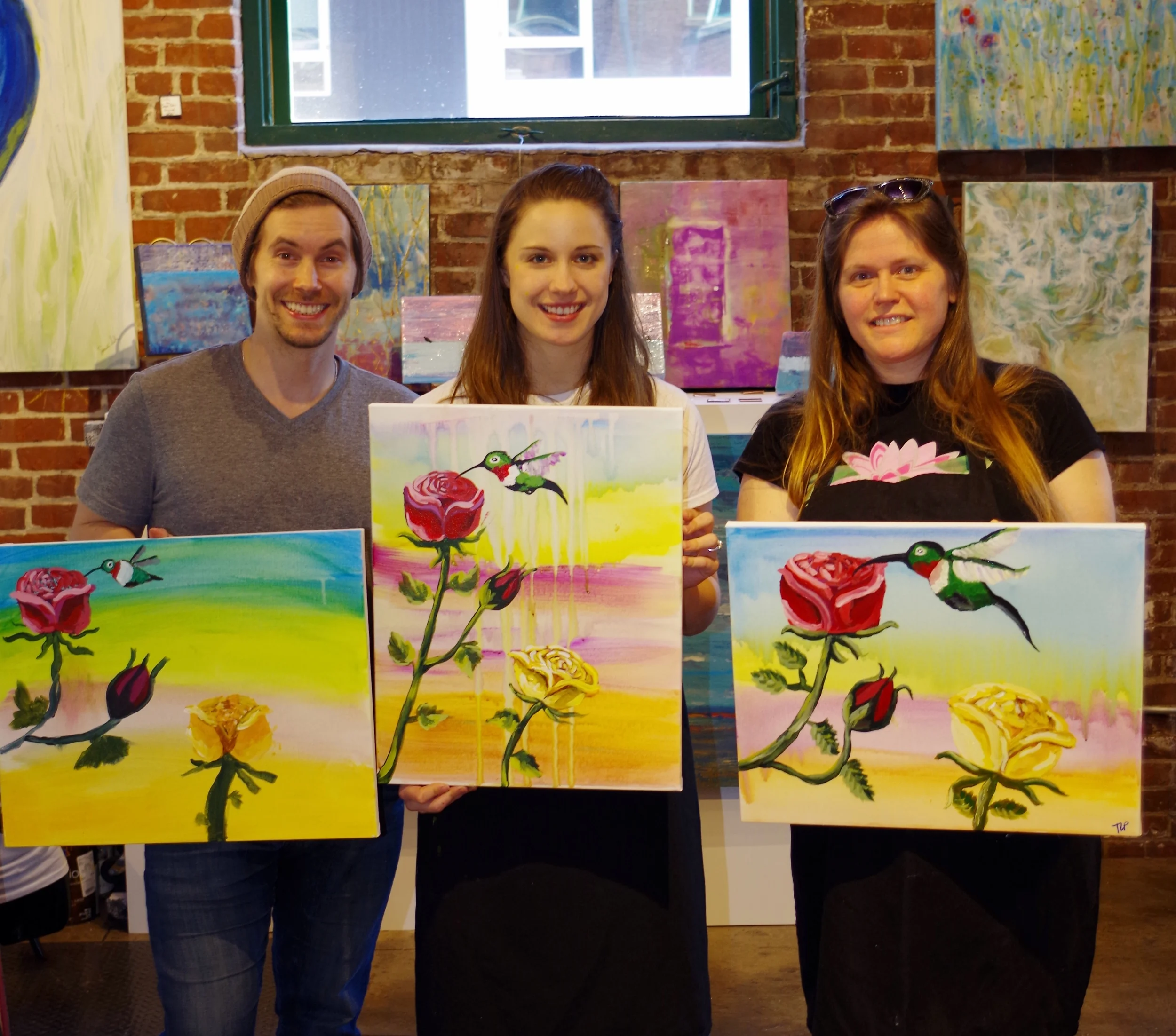 Your paintings look fantastic!