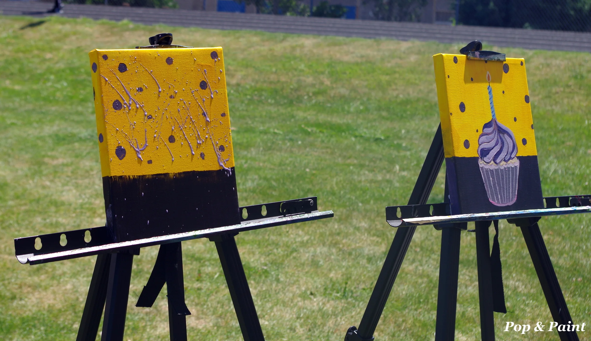 We're mixing it up a bit with a new painting technique!