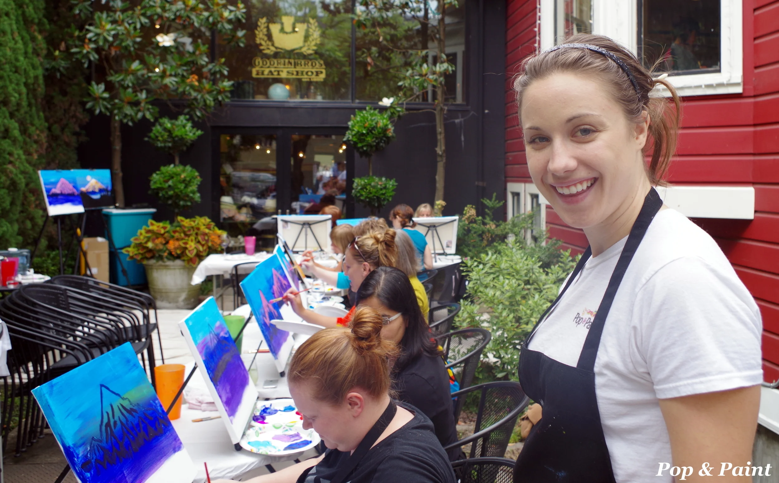 Our lovely instructor!