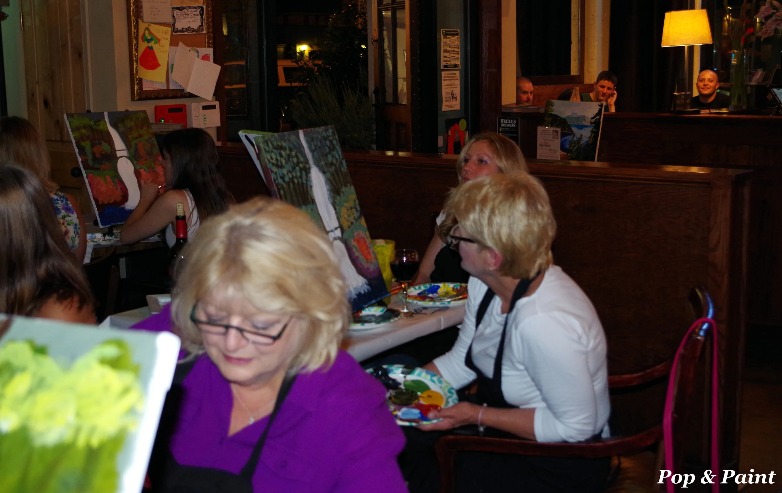 Others in the bar even had a great time watching!