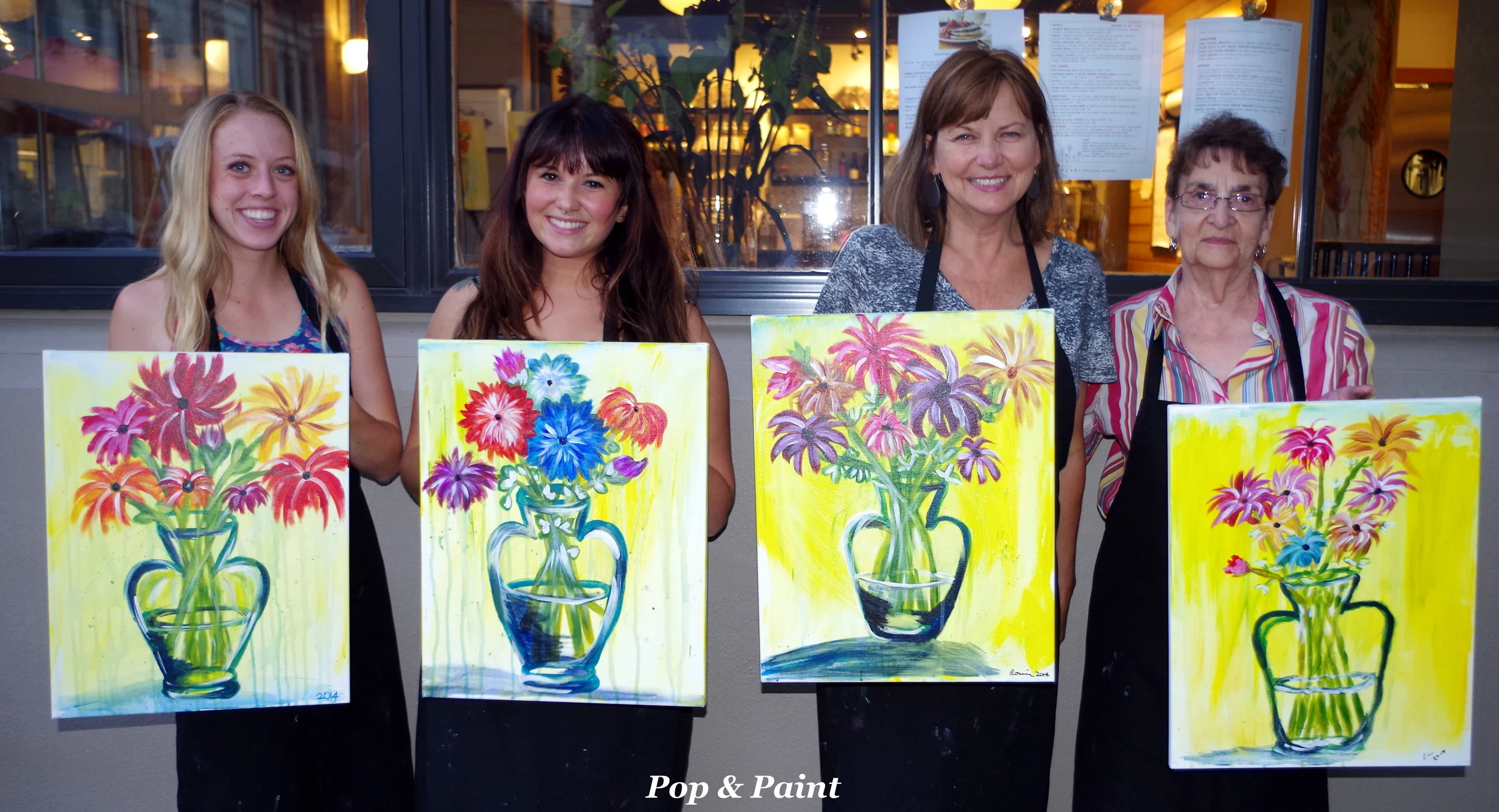 Wow!  Everyone's painting looks fantastic!