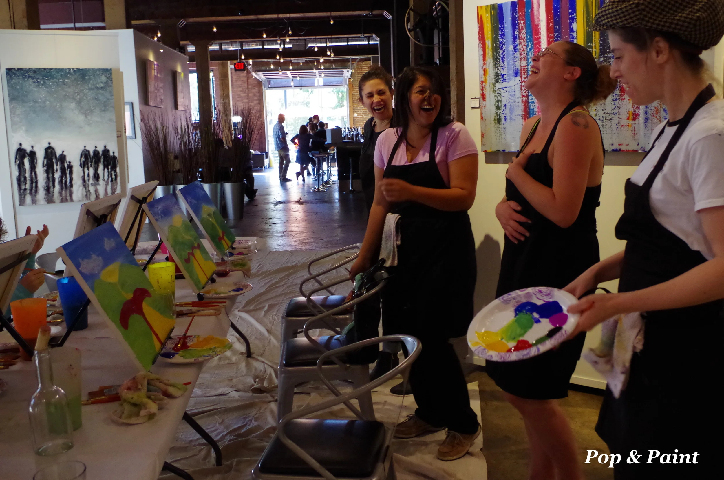 What a great group...cracking so many jokes!