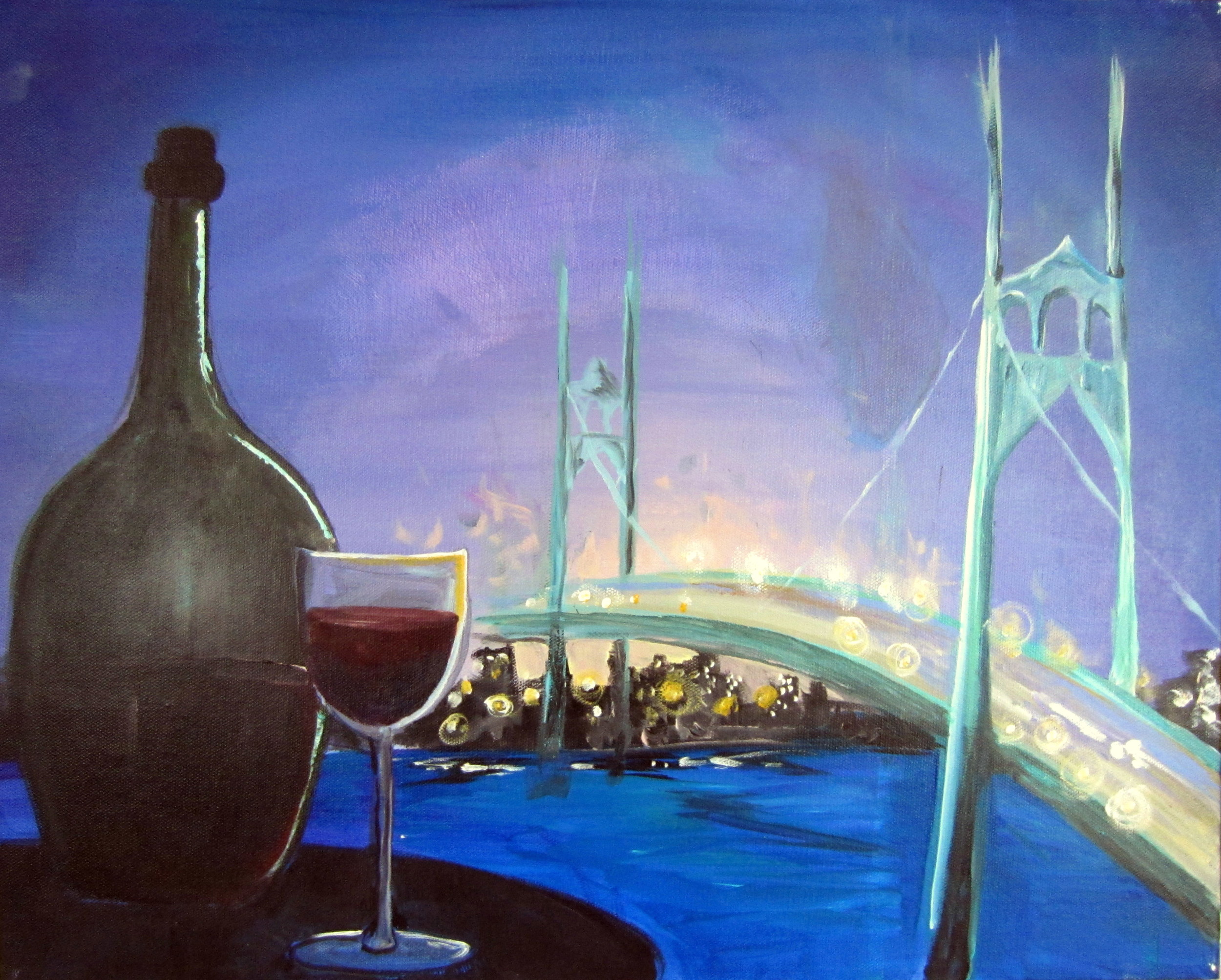 (St Johns) Bridge and Wine