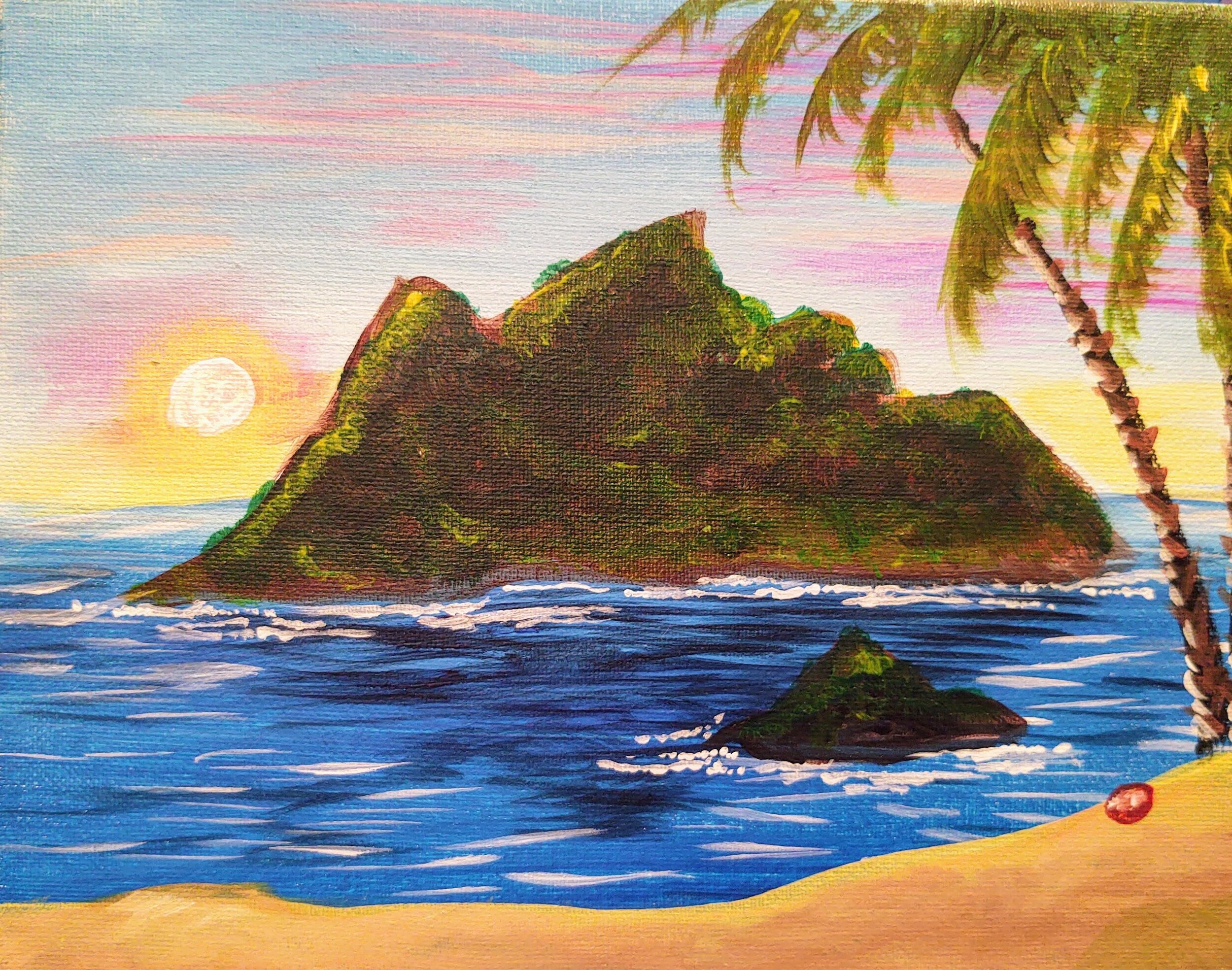 Tropical Island (Beach Scene)