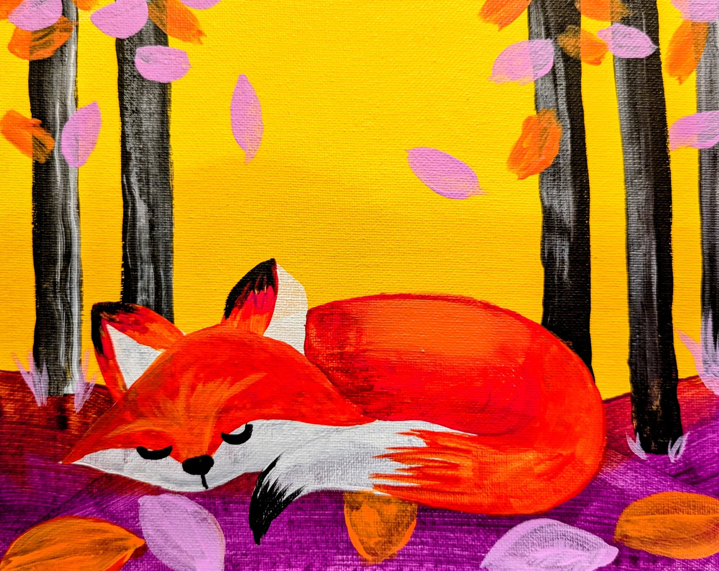 Sleeping Fox