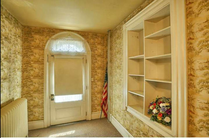 Inside the front door to the residence.